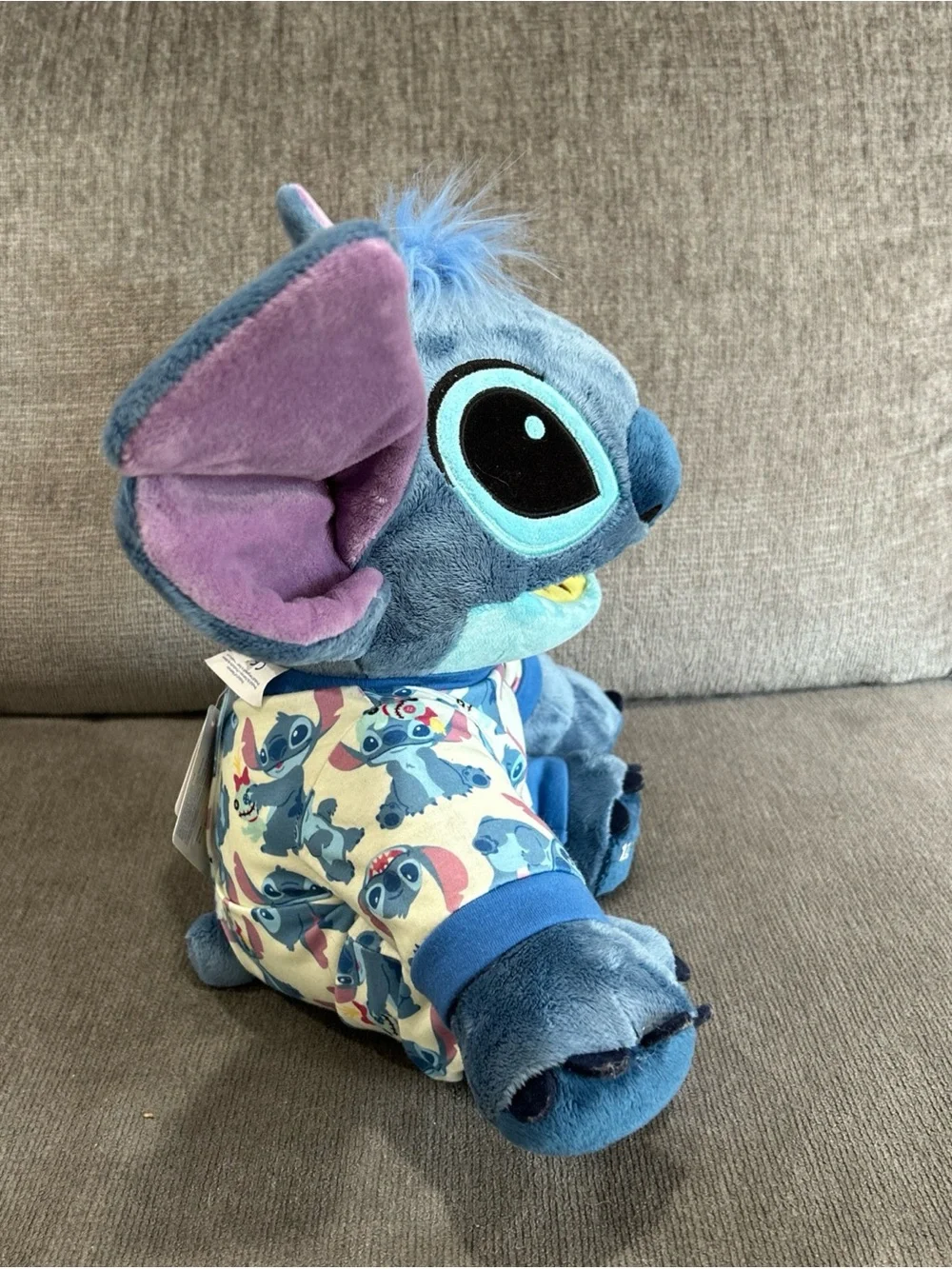 Build A Bear Stitch Plush Stuffed Animal Lilo & Stitch Pajamas Sound Disney